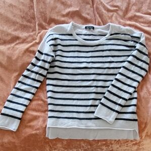 Sailor stripe 100% Cashmere Sweater